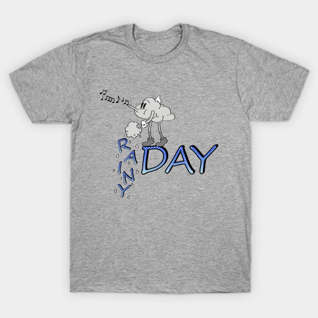 Rainy day T-Shirt by Heddoresu